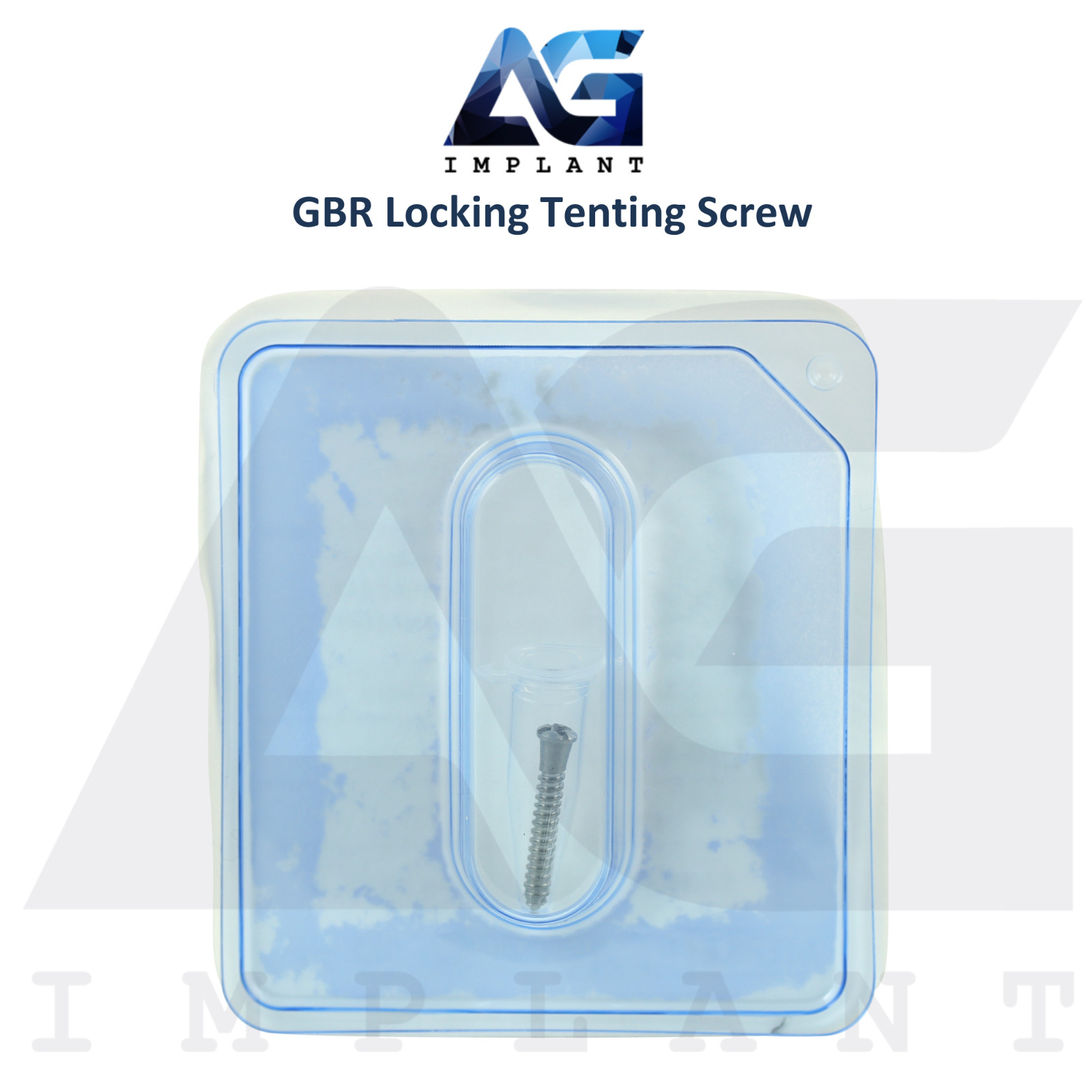 10 Dental Locking Tenting Screw Ø2.5mm GBR Membrane Titanium Fixation Sterile