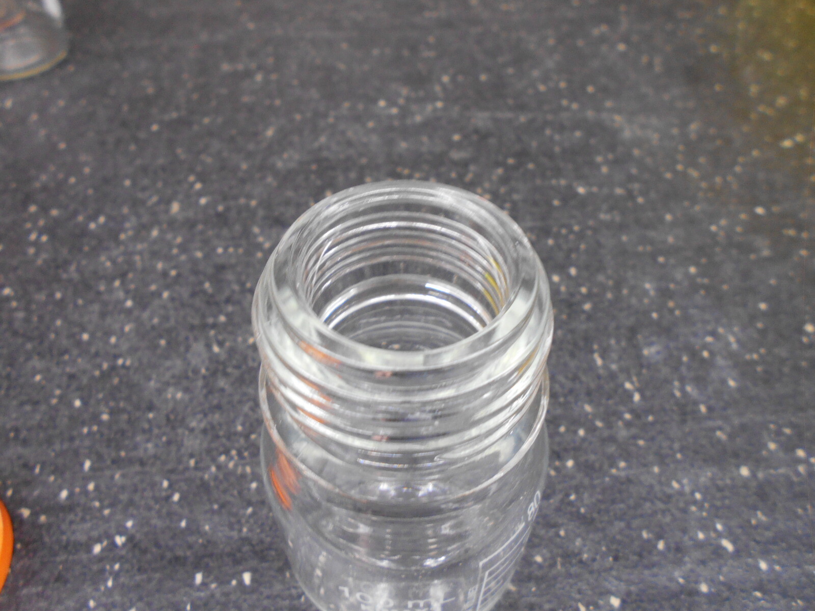 KIMBLE KIMAX 14397 100mL GLASS MEDIA STORAGE BOTTLE W/O POURING RING