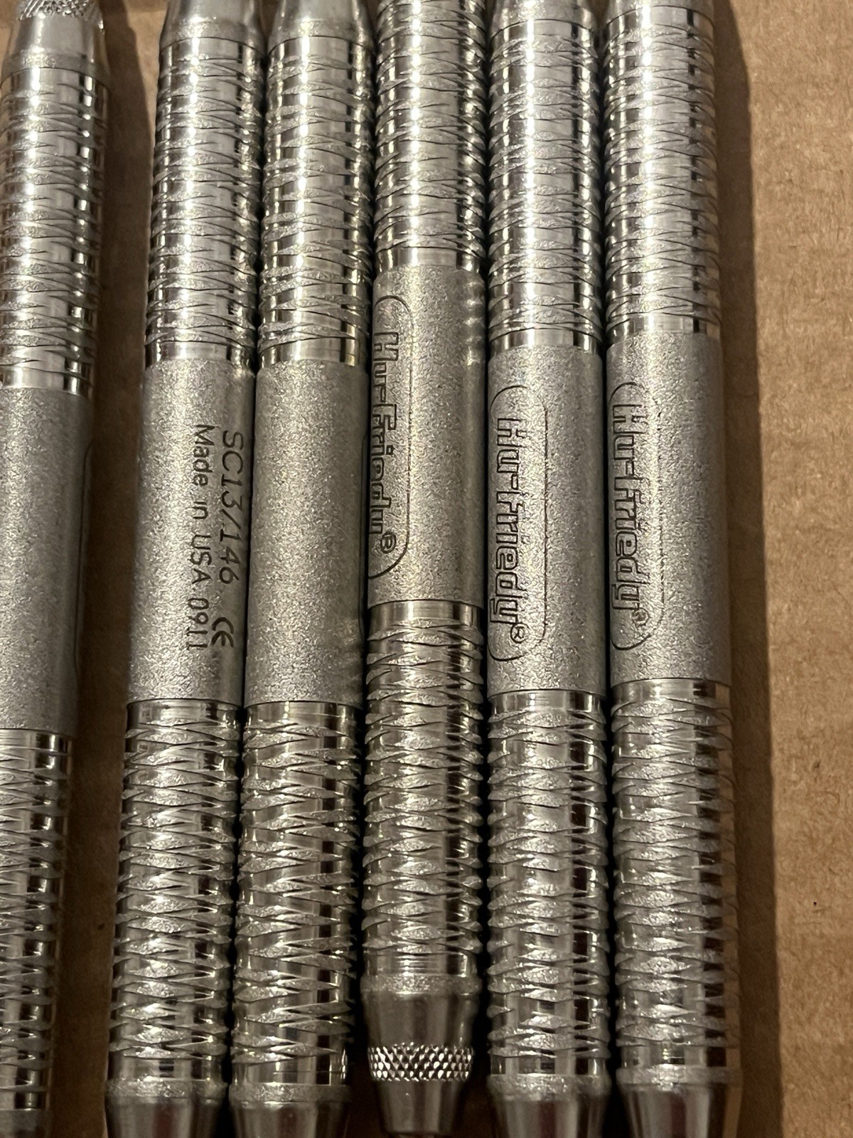 Six Used Dental Gracey Curette SC 13/146 HU FRIEDY