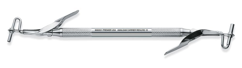 PREMIER Regular/Large Double End Metal Amalgam Carrier, 2.00mm & 2.75 mm