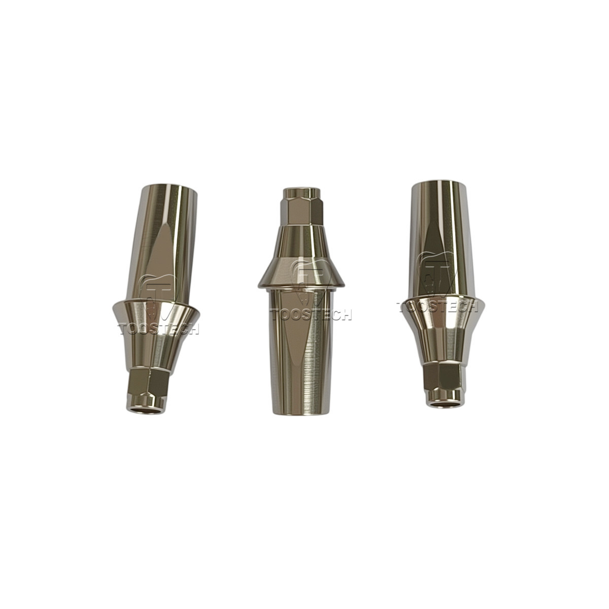 Titanium straight abutment Ti cemented standard abutment compatible with ICX