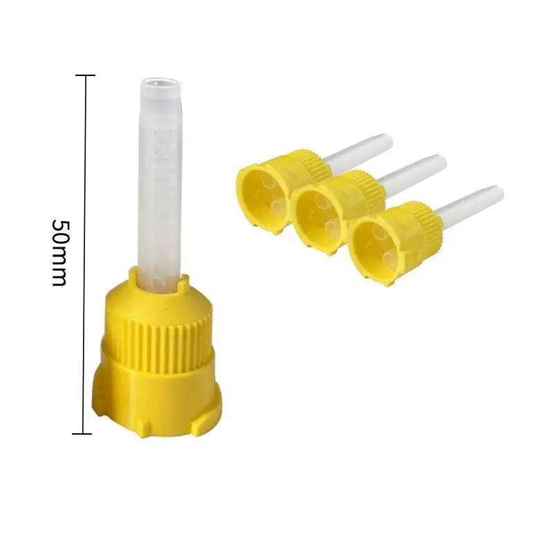 Dental Impression Mixing Tips 1:1 For Light Body Mixing 50Pcs/Pack USA