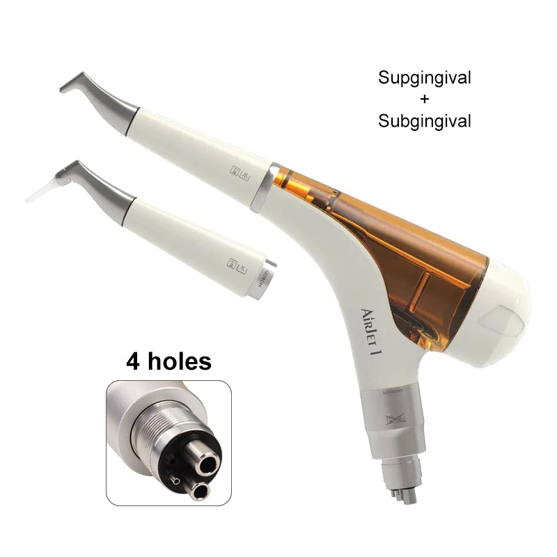 Dental Air Polisher Supragingival/Subgingival 2 in 1 Teeth Whitening Sandblaster