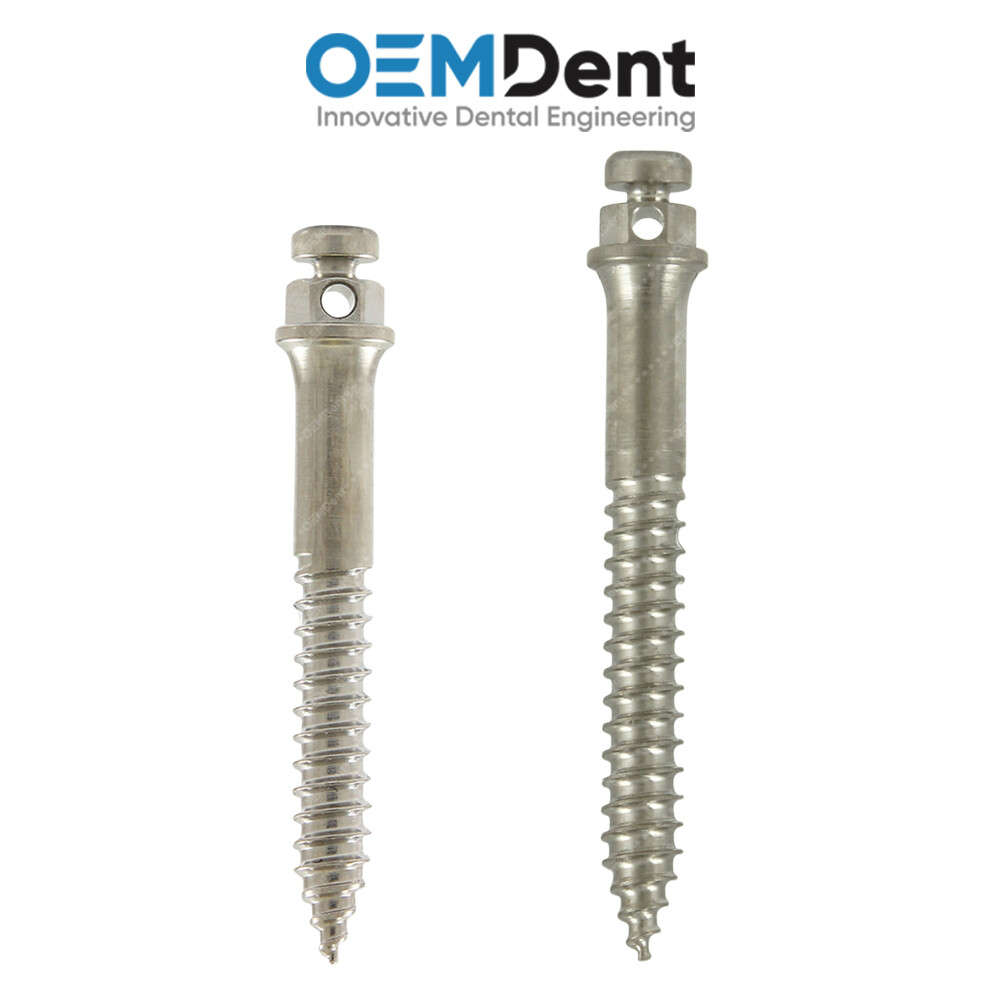 Dental 0rthodontic Buccal Shelf TADs Micro Screw Ø2.0mm Sterile Titanium G5