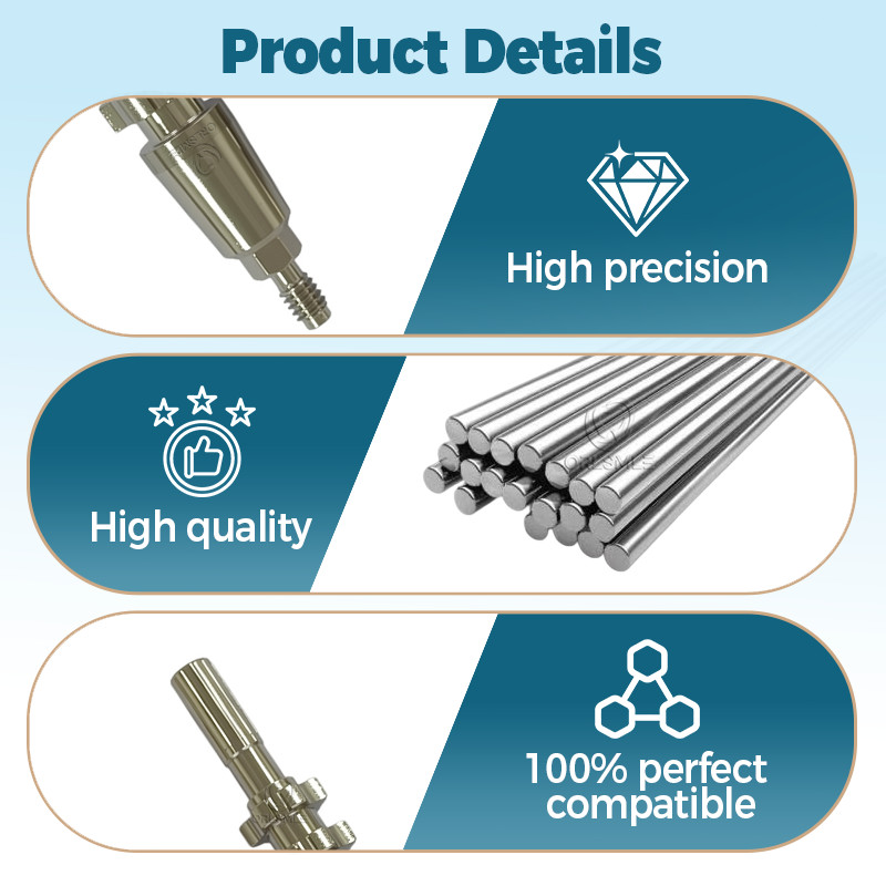 1 /3/5/6/10/20 pcs Impression Coping Open Tray transfer fit to DENTIN RP D4.5