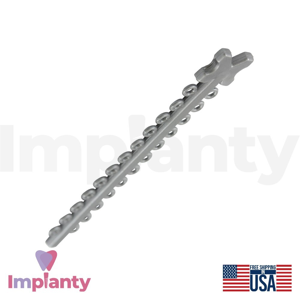 Morelli Polyurethane Elastic Dental Ligature Modules Gray Silver Color 1000pcs