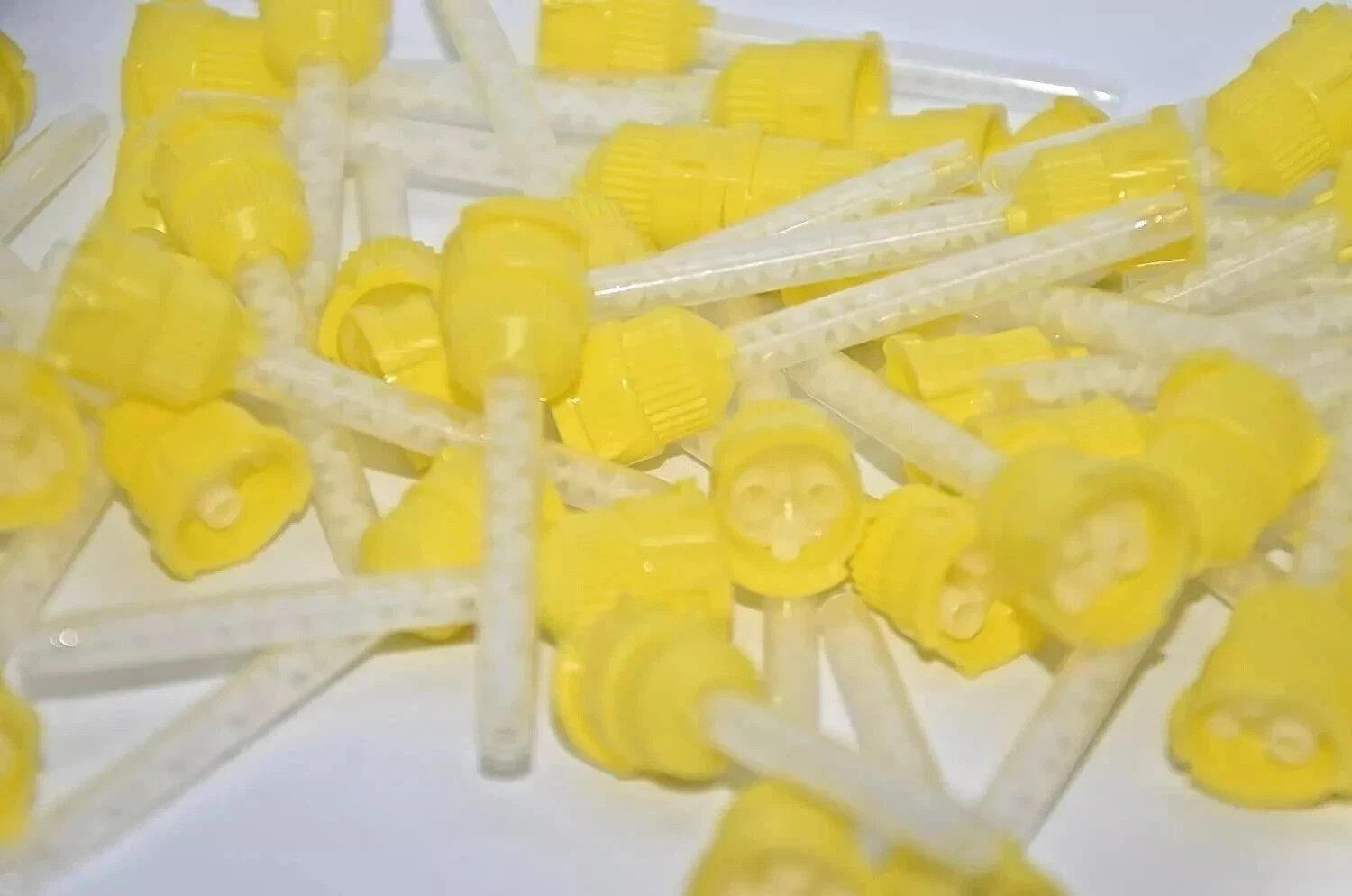Dental Mixing Tips HP Yellow ( 50 Tips) Impression HP Tips Yellow free shipping.
