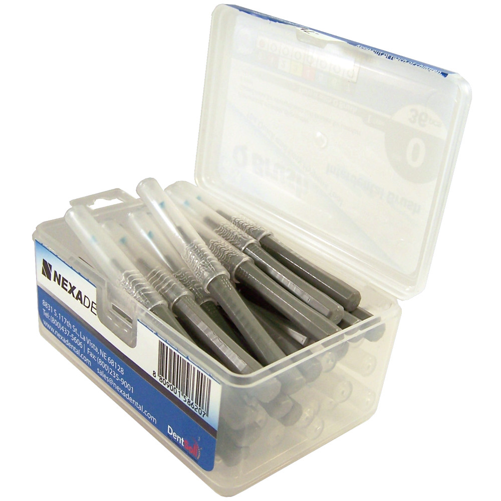 OrthoQuest Q Brush Interproximal Brush, Size 0, 36/Box