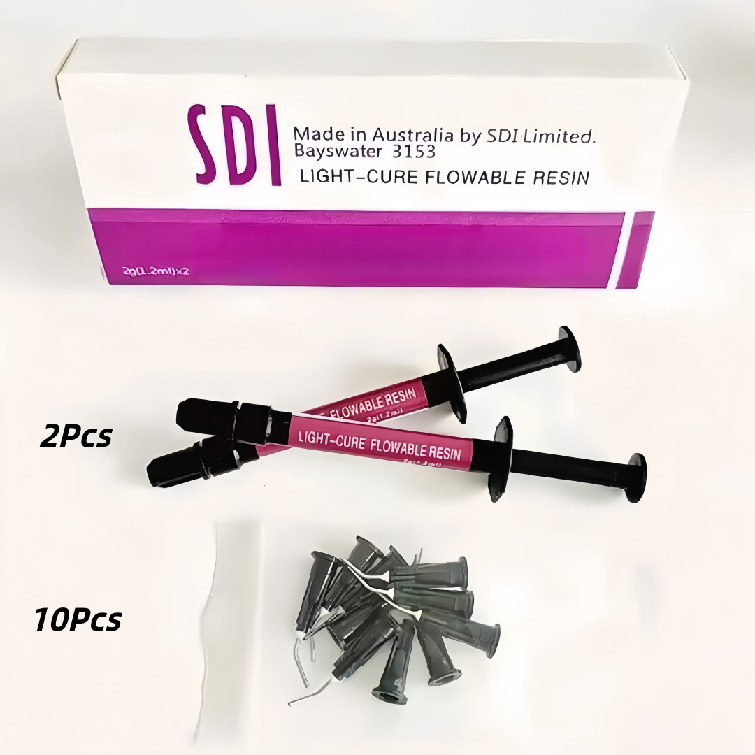 SDI Dental Flowable Resin Light Cure Syringes Minimally Invasive Restorations