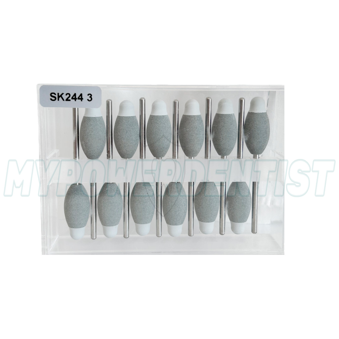 Dental HP Pre-sintered Zirconia Polishing 2-in-1 Shaping Polisher Tool