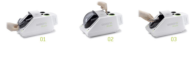 W&H Assistina 301 Plus Dental Hand piece Cleaning & Lubricating Set | Fast Ship