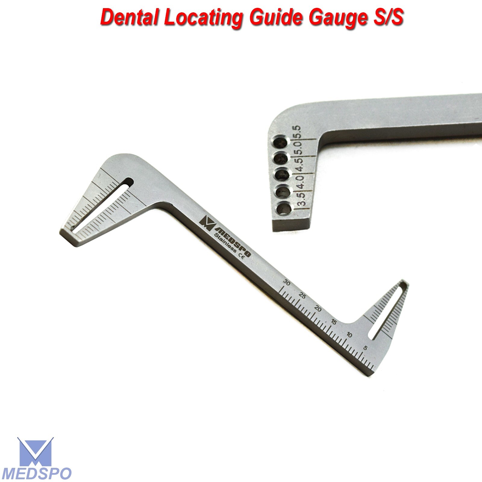Dental Gauge Implant Surgical Drilling Guide Locator Parallel Depth Pin Tools