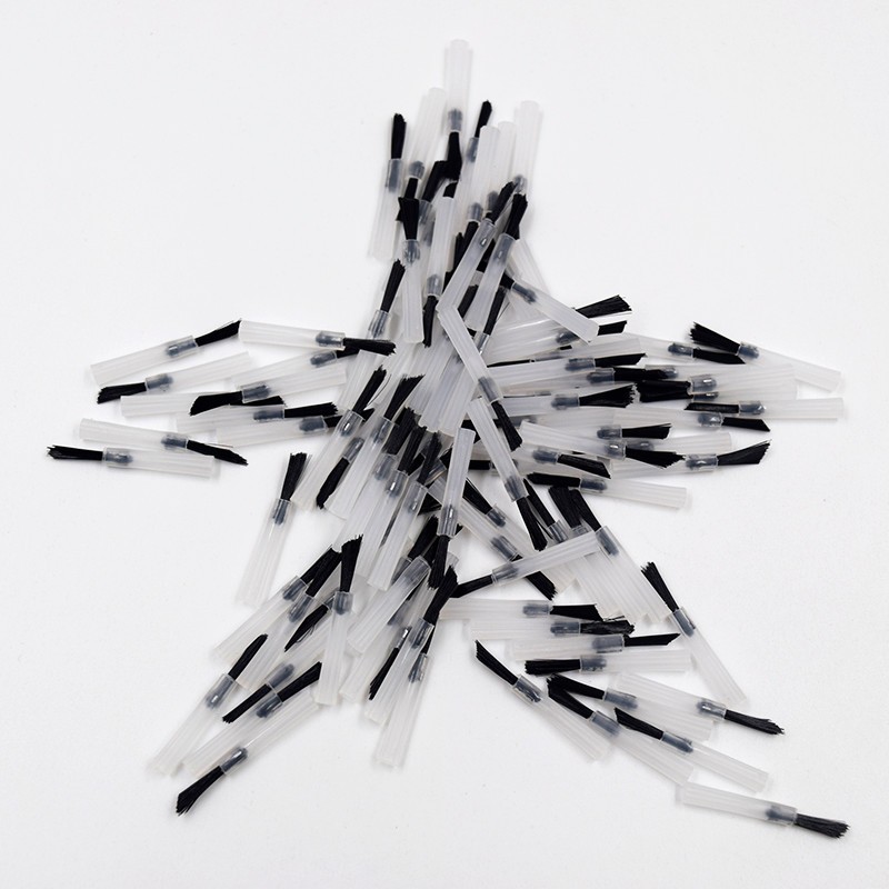 100 Pcs/Pack Dental Disposable Composite Brush Replaceable Applicator Head Tips