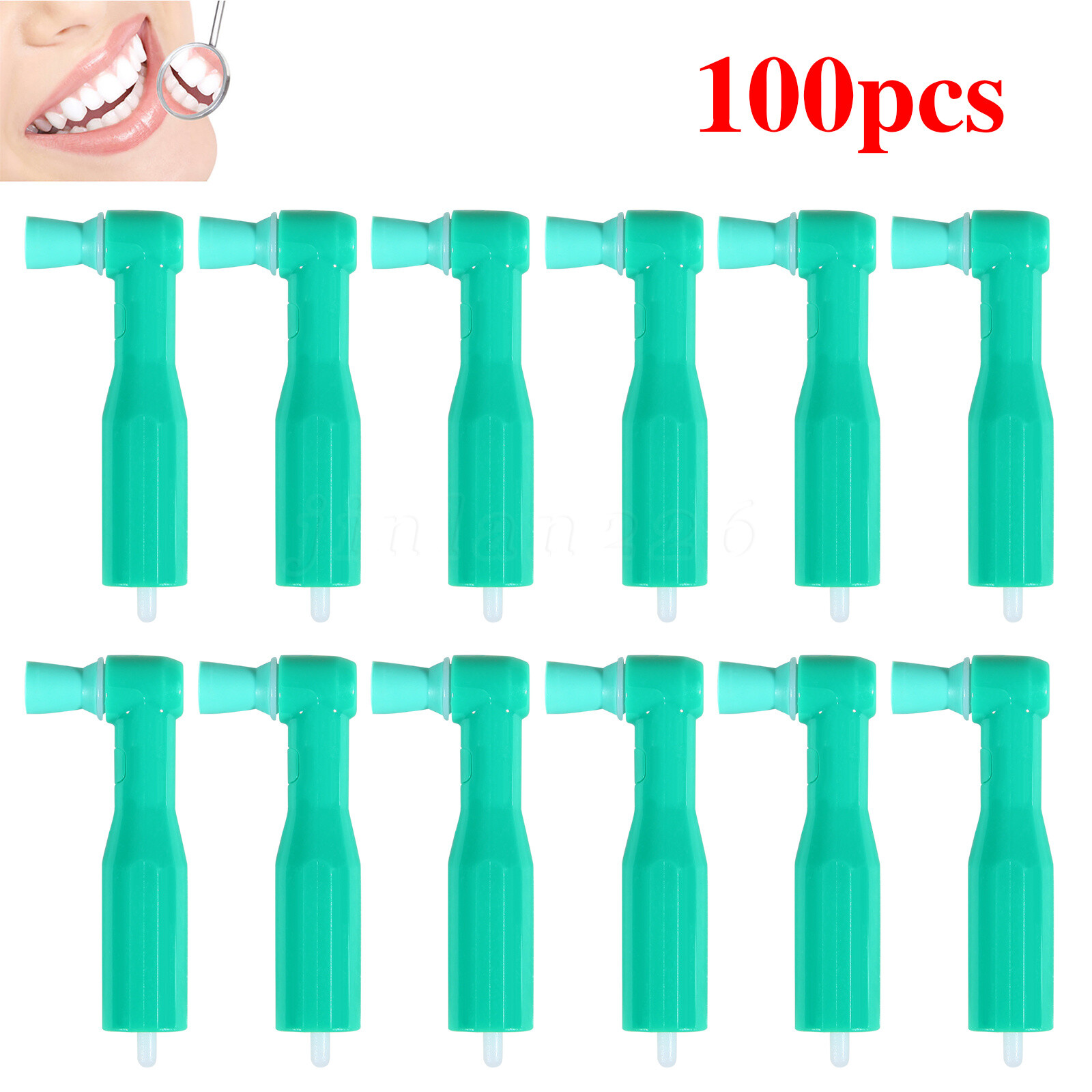 Dental Hygiene Prophy Handpiece Air Motor 4Hole 4:1 Nose Cone Straight 360Swivel