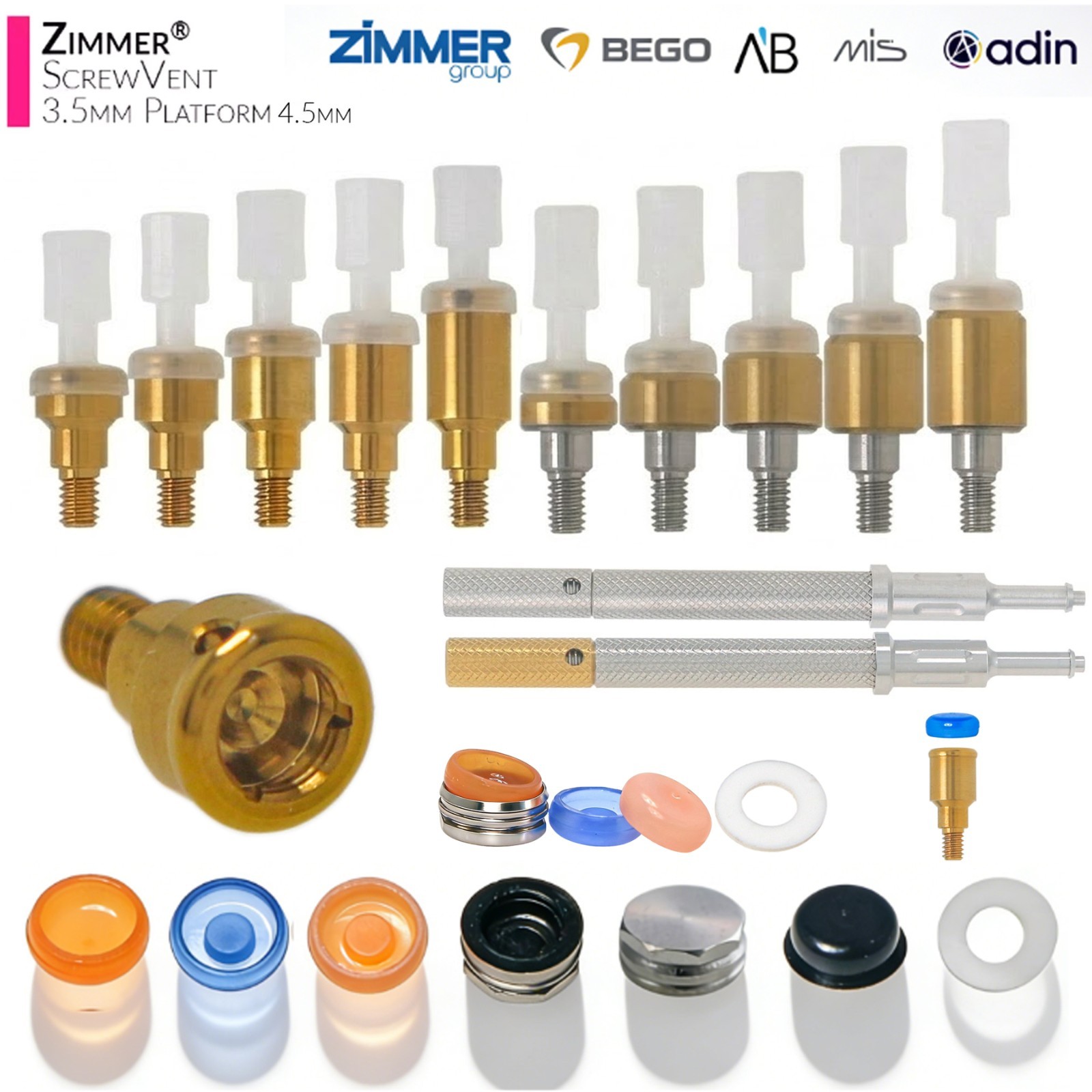 US Dental Locator Abutment Multiple Implant Hiosse/Nobel/Zimmer/BioHorizons/ITI