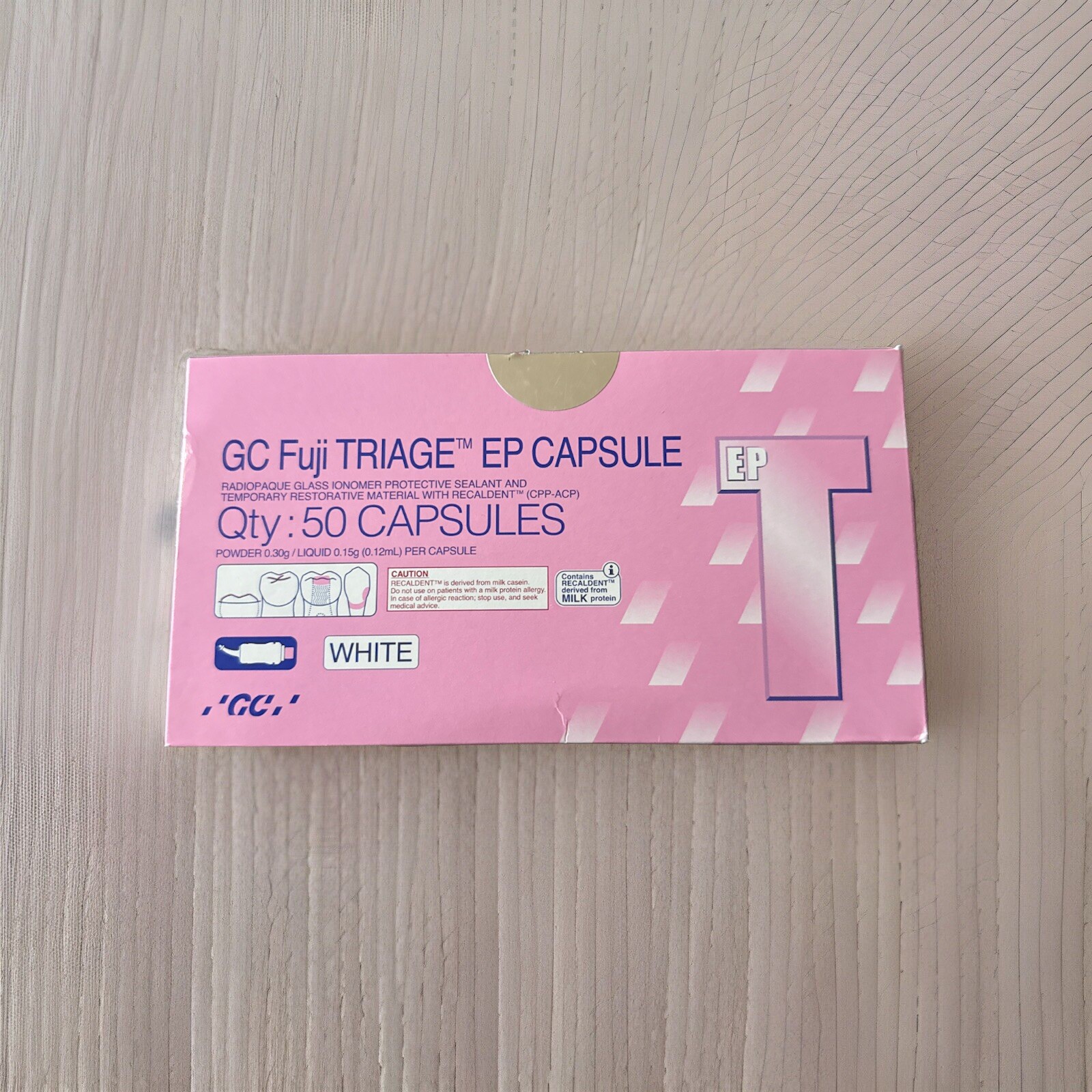 GC Fuji TRIAGE EP – 10 Capsules White (Exp. 2025-07-31)