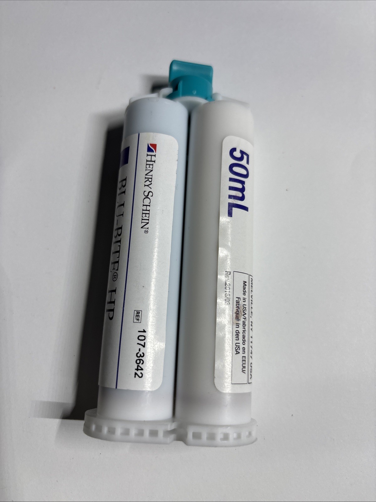 henry schein blu-bite hp Rigid Ref#107-3642 50ml Set Green And White