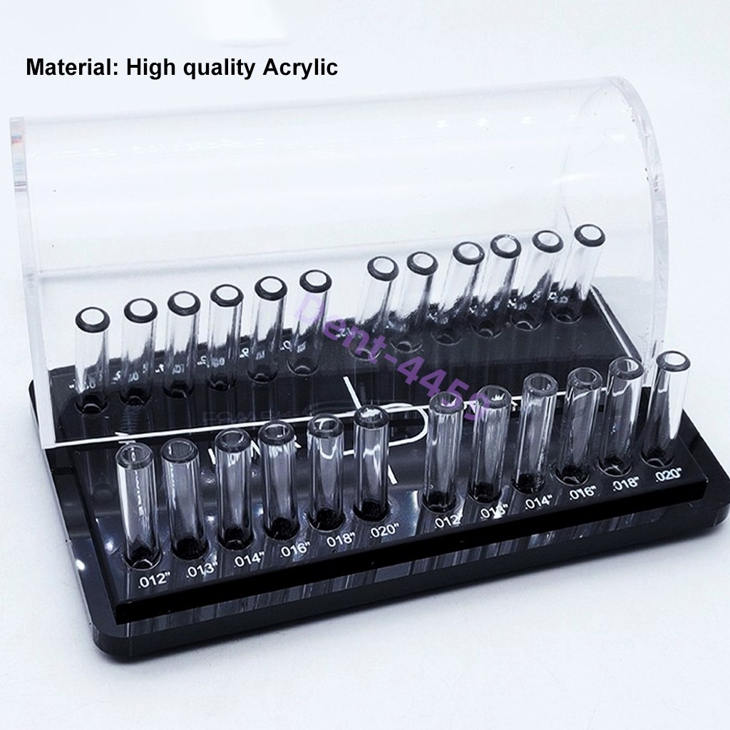 Dental Ortho Arch wire Case Dispenser Organizer Holder Round/Rectangular Box