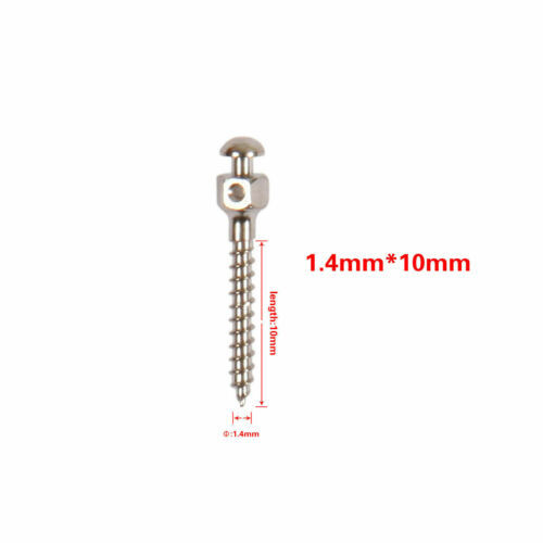 Dental Orthodontic Titanium Micro Implant Mini Screws Self-Drilling Screwdriver