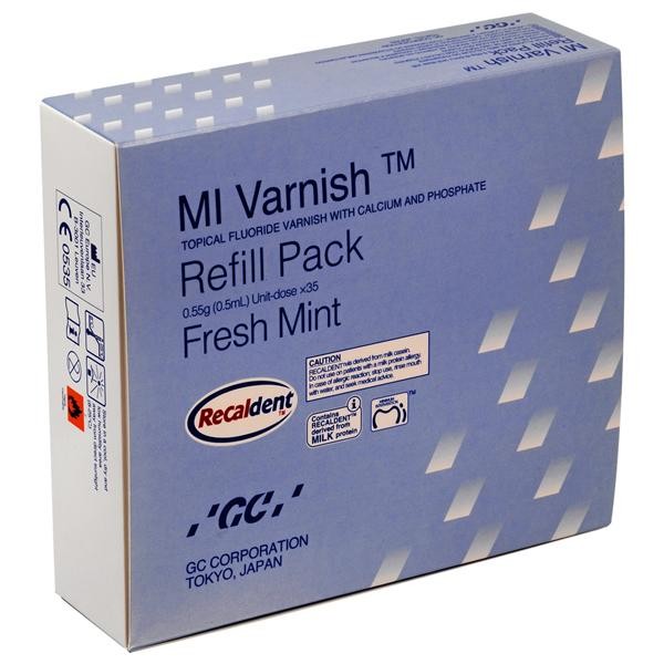 GC Mi Varnish pack of 35 Pcs