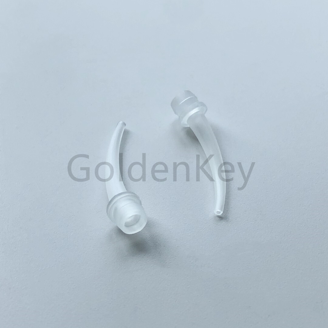 2Pack Dental Intra Oral Impression Mixing Tip Clear/Yellow Accurate Dispener Tip