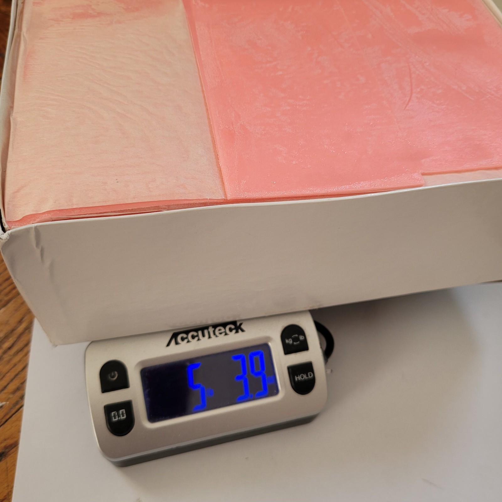 Vintage 2010 Corning Base Plate Wax Pink – All Season – 5 lb