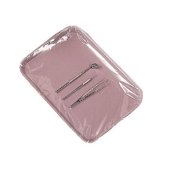 Safe-Dent P5014 Tray Sleeves 10.5″ x 14″ Clear Plastic, Disposable 500/Pk.