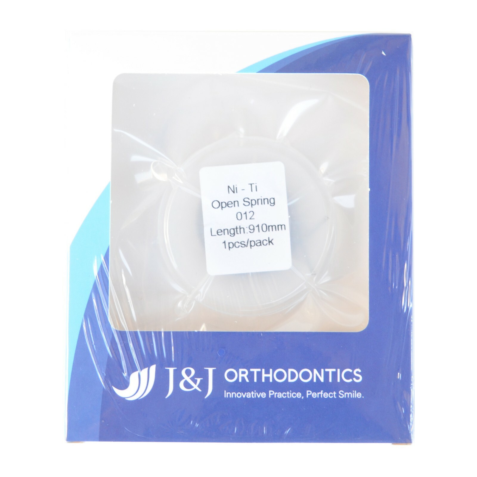 J&J Ortho™ Dental Orthodontic NiTi Open Coil Spring Spool Roll 3′