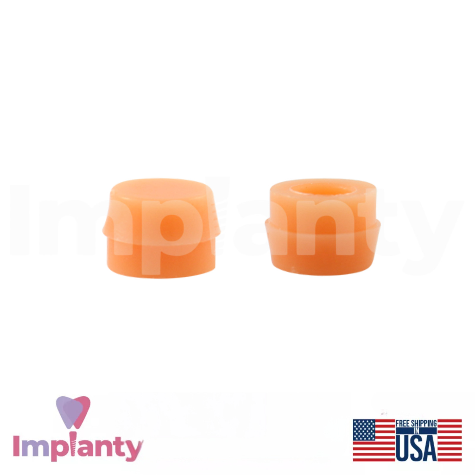 Dental OT Unilateral Extracoronal Attachment Kit Ball Micro Sized Silicone Caps