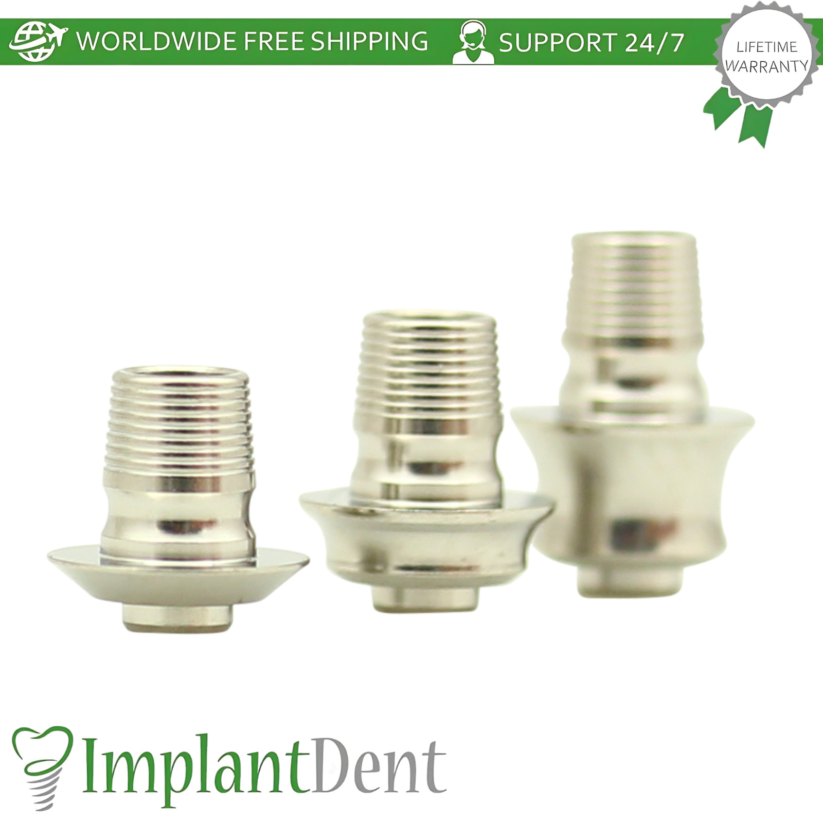 X5 Ø5.7mm Rotation Ti-Base Wide Platform WP MIS Compatible Int Hex 2.45mm