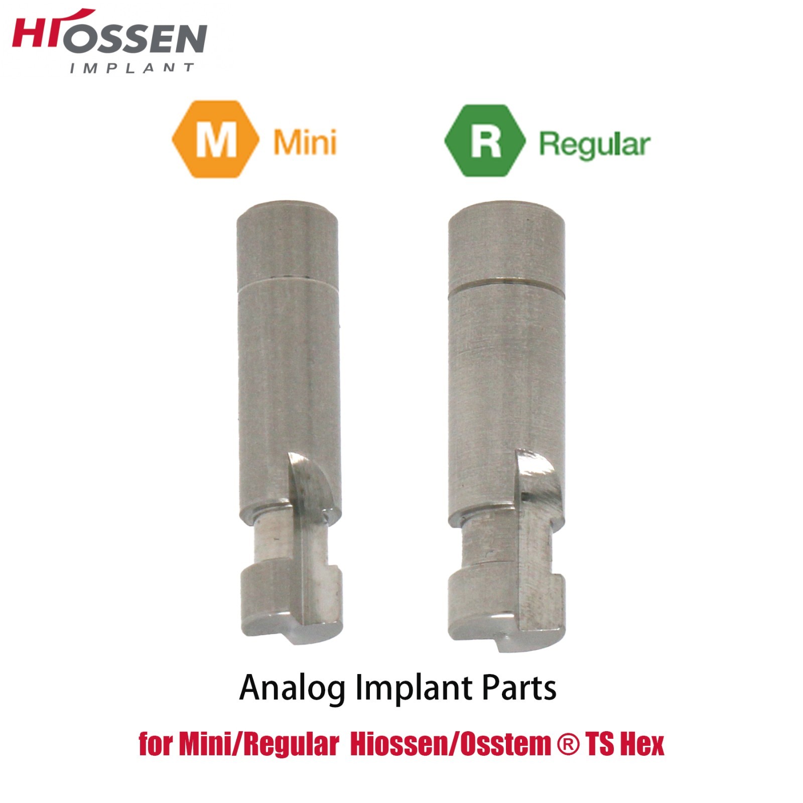 US Impression Transfer Coping Mini & Regular Hex Open / Closed Tray Hiossen ET