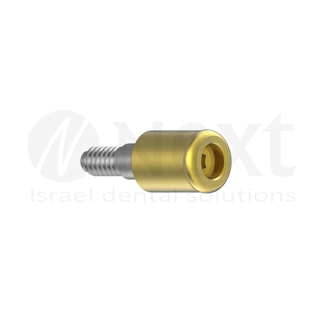 LOTx5 Flat abutment Fit 1-7 mm attachment internal hex
