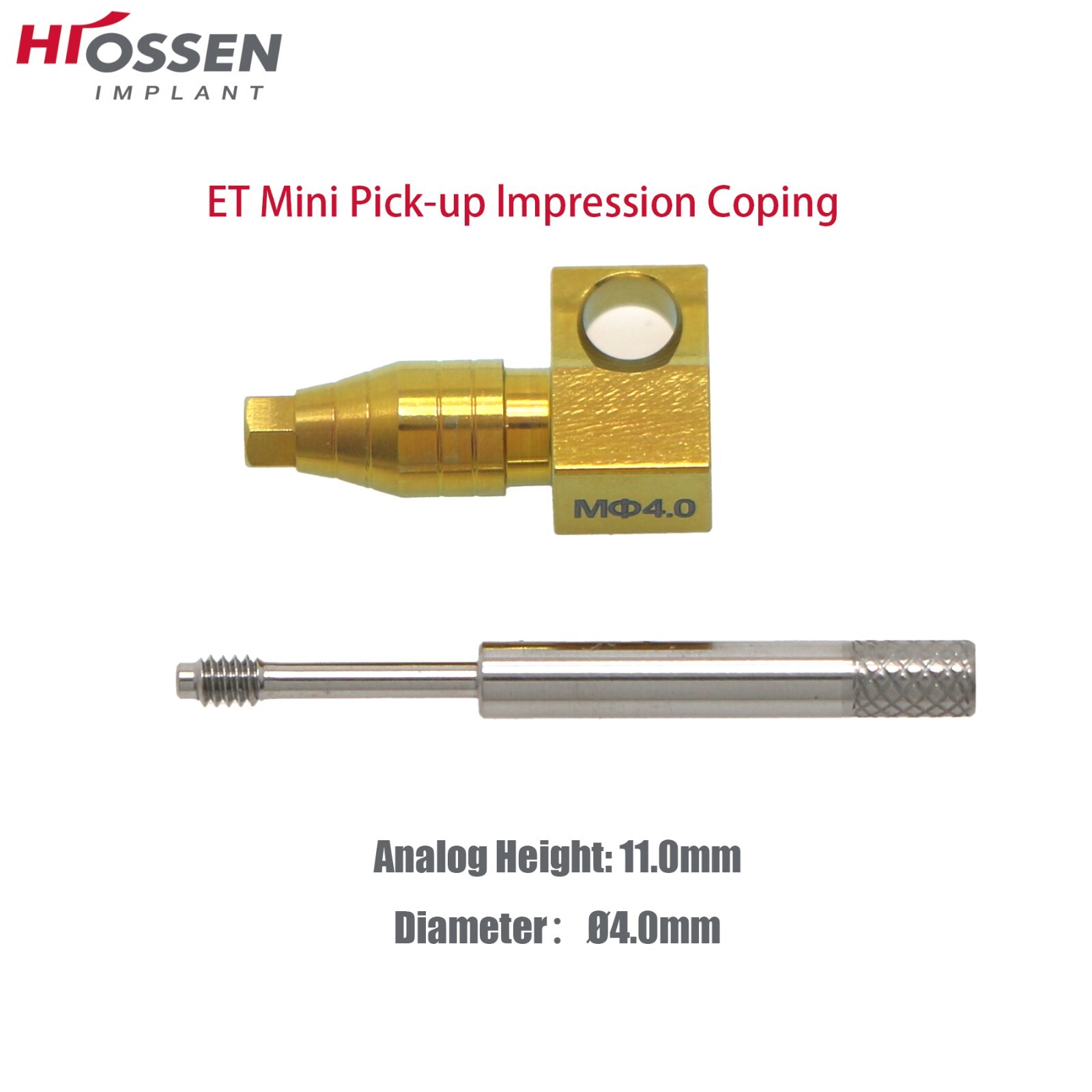 US Fits Hiossen Osstem ET Healing Abutments/Locator/Impression Caps Coping M/R