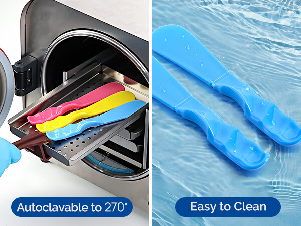 10PCS Dental Autoclavable Mixing Spatulas, Mixing Knife For Impression Material