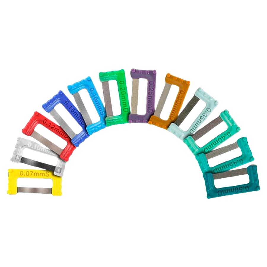 Directa ContacEZ IPR (0.07mm – 0.50mm) Rainbow Set 24/Pk REF 32024