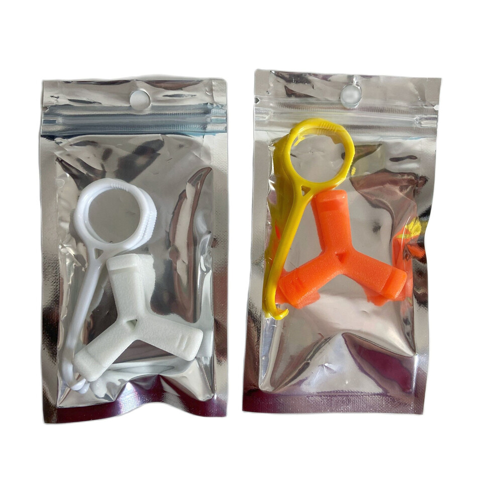 50-Packs Dental Aligner Chewies Clear Tray Retainer Seater Retriever Take Off