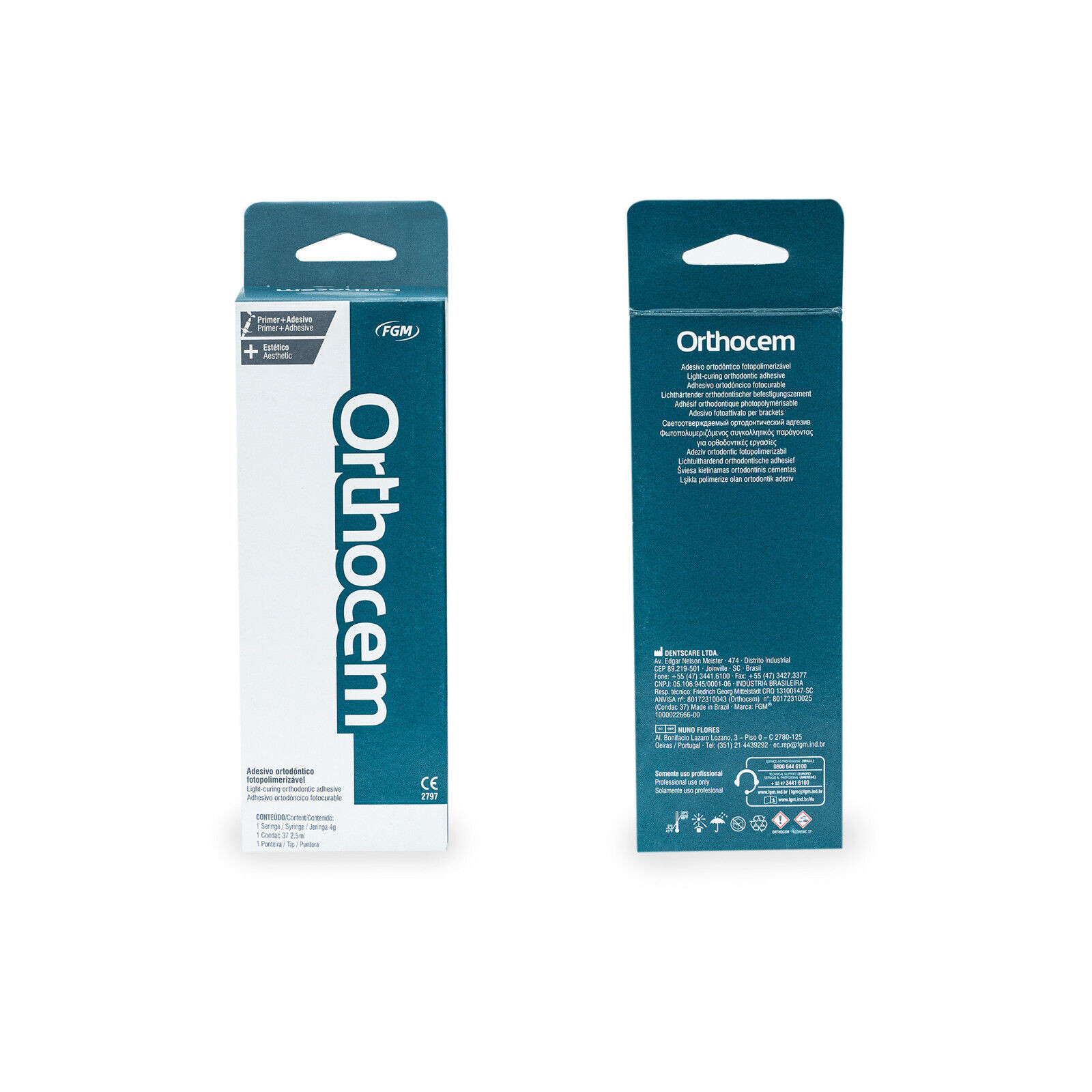 Fgm Orthocem Orhtodontic Adhesive Light-curing orthodontic cement (Free Ship)