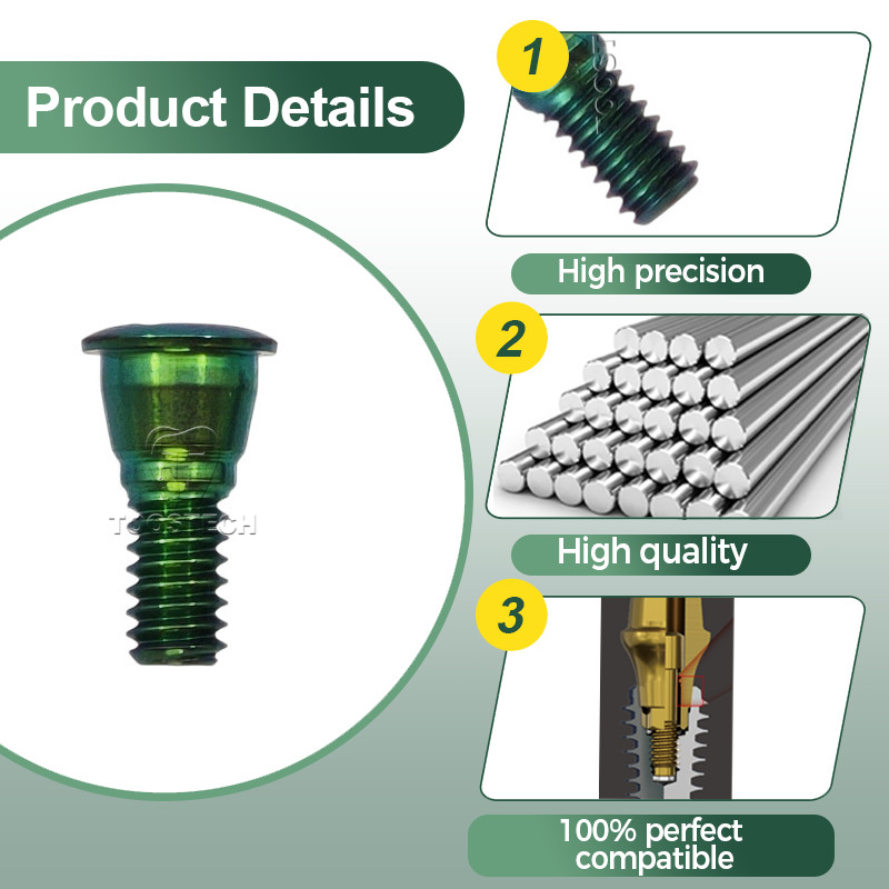 20Pcs Dental Titanium CS36 /Cover Screw compatible with Den-tium superline