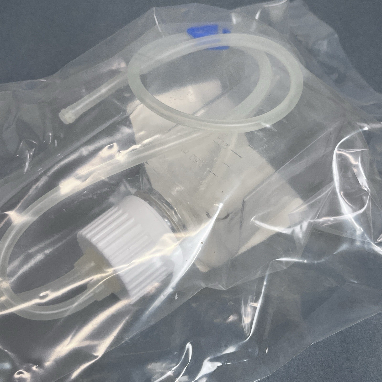 Chemglass Media Bottle Assembly 250 ml 2 Port PETG Case of 10 Bottles