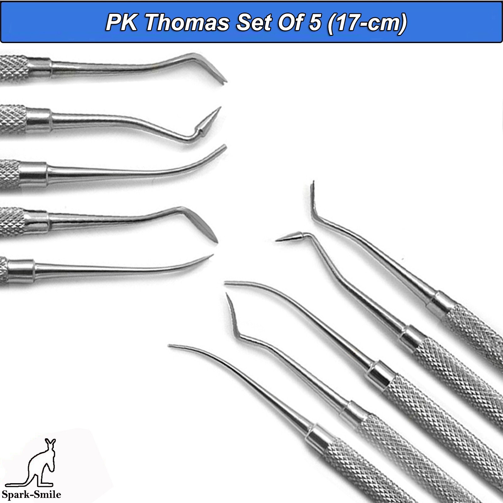 Dental Lab Instruments Wax & Modelling Carvers PK Thomas Double Ended Tools Set