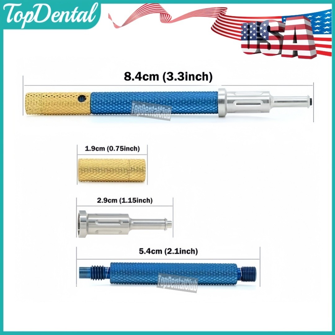 US Dental Universal Implant Locator Retention Cap Insertion Extraction Core Tool