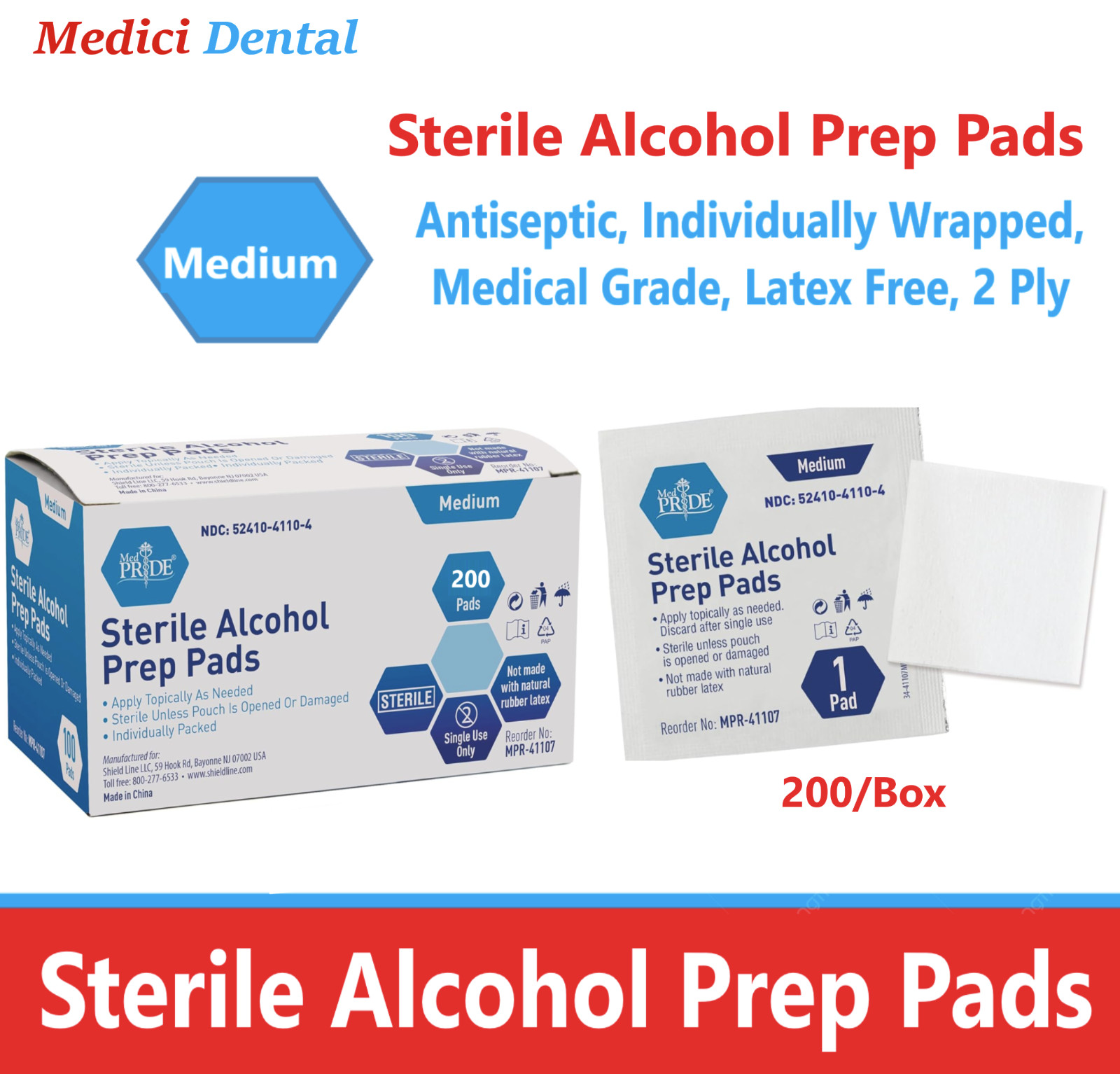 50 Person, 24 Unit Kit Contractors First Aid Kit, Heavy Duty Emergency Aid Kit