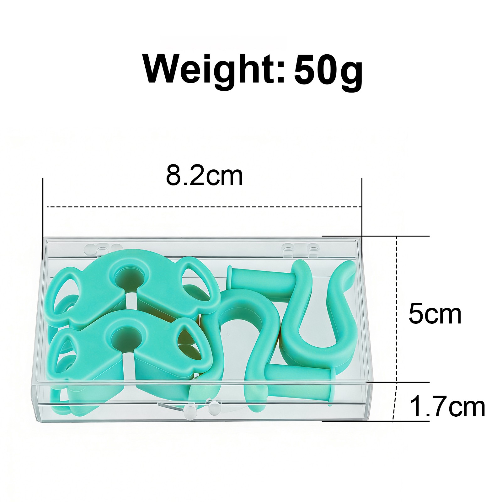 2Pcs/set Autoclave Dental Silicone Bite Blocks Orthodontics Cheek Retractor