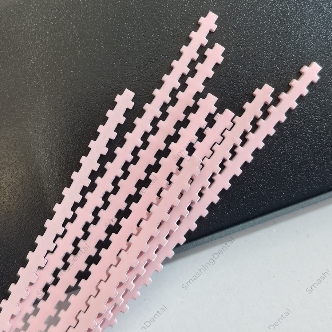 Pink Dental Im plant Connector Wire Overdenture Titanium MU Wires Strengthener