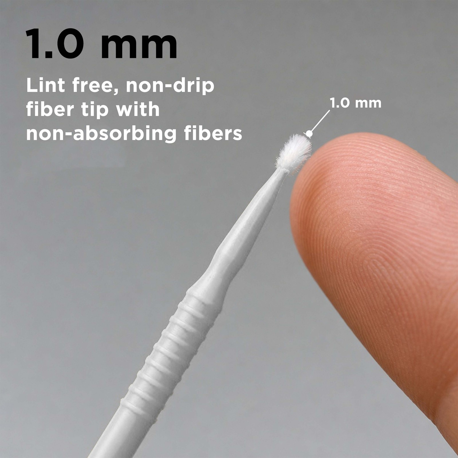 Paint Touch Up Micro Brushes, 100 Superfine 1.0 mm Tip Brush Applicators, Auto