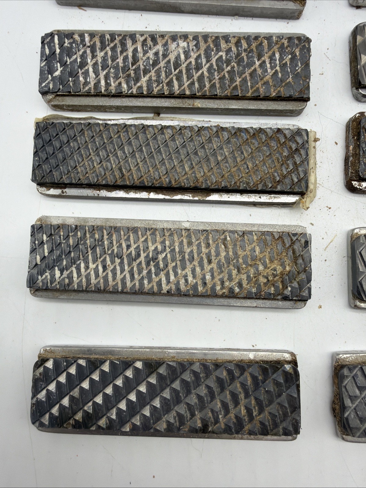 Bulk Lot of 13 Carbide Equine Dental Float Blades Mixed Brands Dull Rasps