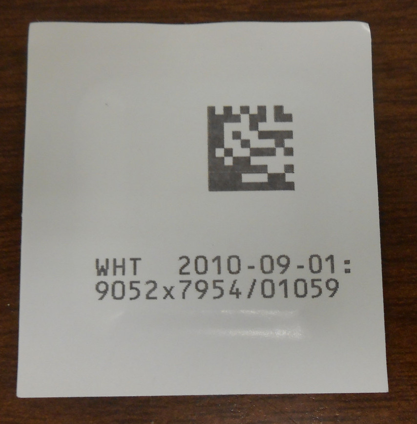 VITROS PRODUCTS VITROS WHITE REFERENCE SLIDES J023315