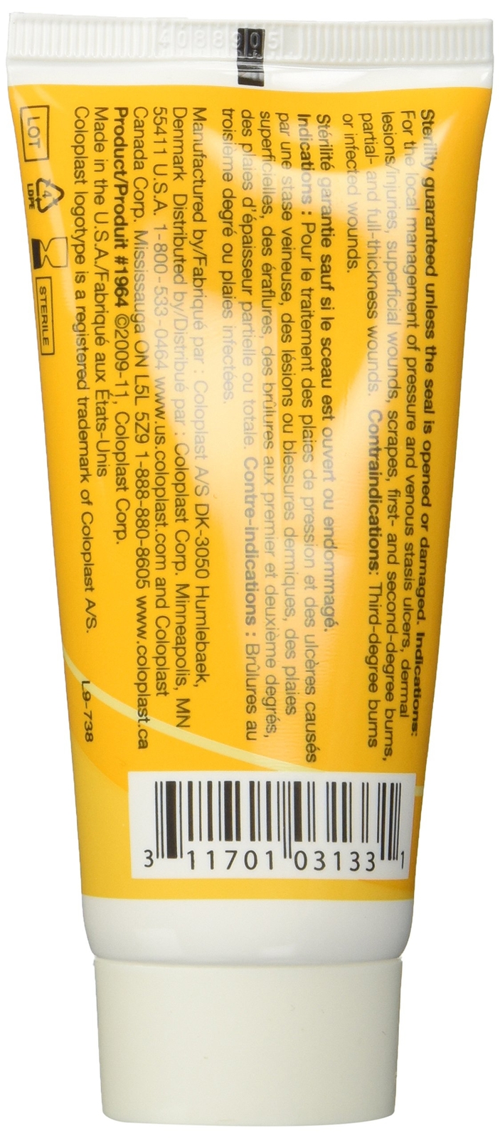 Coloplast Triad Hydrophilic Wound Dressing, 2.5 Oz Tube (621964) Category: