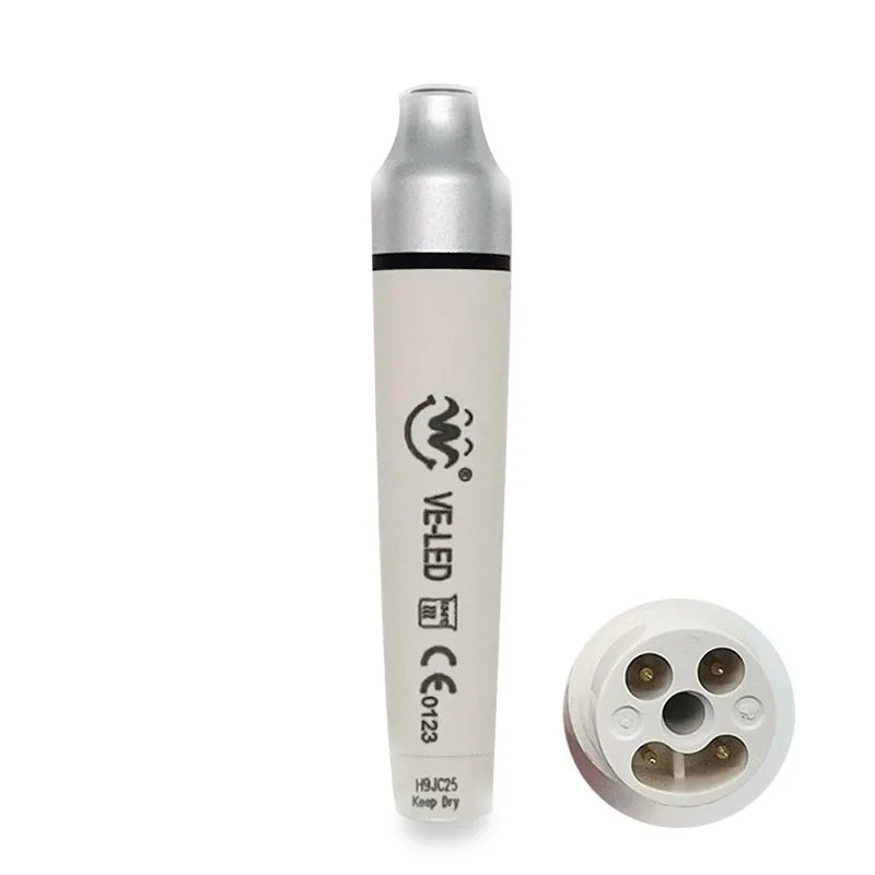 Dental Ultrasonic Piezo Scaler Handpiece With LED Handpiece Fit EMS / Woodpecker