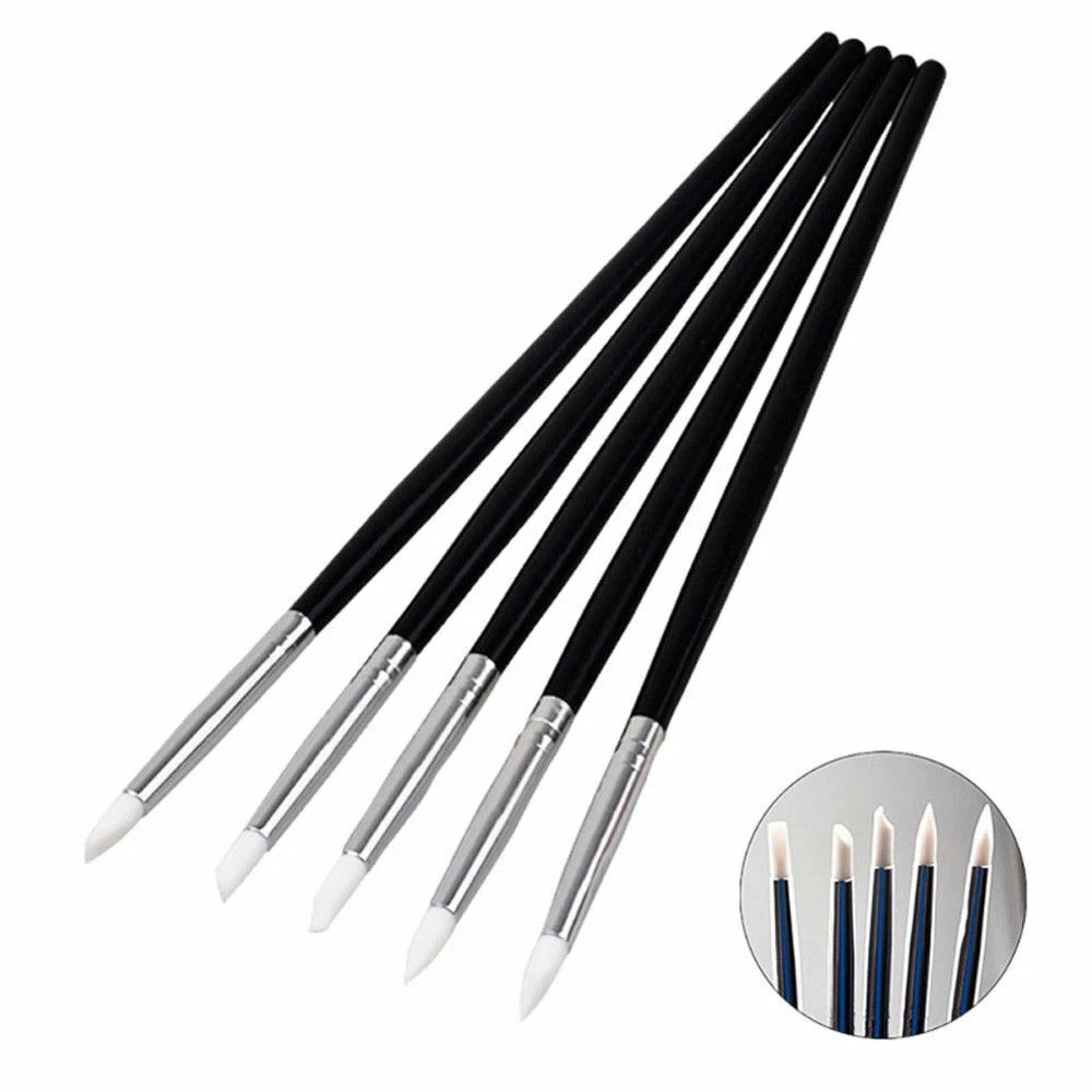 3 Set Dental Composite Resin Veneer Cement Different Shapes Nib Resin Brush Pen